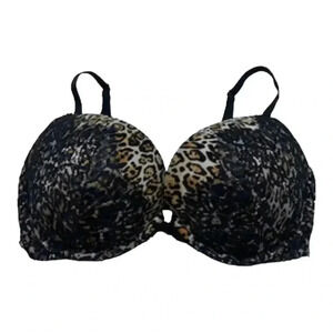 Victoria’s Secret mobwife cheetah very sexy push up bra 32DD